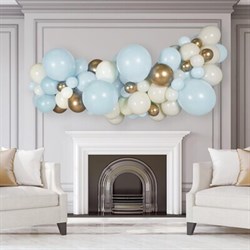 Гирлянда из надутых воздушных шаров Baby Blue 2м 1123 - фото 5882