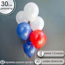 Воздушные шары триколор «23 февраля» 4595 - фото 6712
