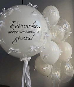Композиция из шаров с гелием 4614 - фото 6761