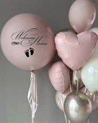 Композиция из шаров с гелием 4627