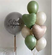 Композиция из шаров с гелием 4630