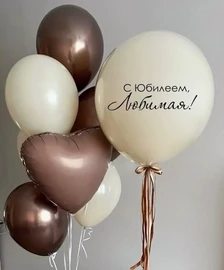 {{photo.Alt || photo.Description || 'Композиция из шаров «Шоколадная нежность»'}}