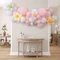 Гирлянда из надутых воздушных шаров Pink Pastel Daisy 2м купить в СПб с доставкой